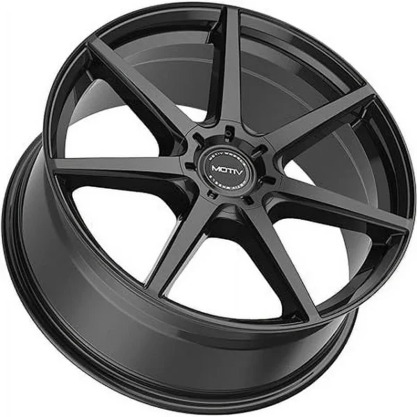 Motiv 16x7.5 5X100 432B Rigor Black Wheel Rim - Image 3