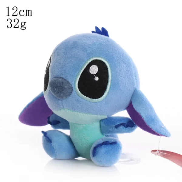 20cm Disney Anime Stitch Plush Stuffed Kawaii Toys TV Same Paragraph Role Pendant Doll Kids Birthday Gifts Couple Models - Image 4