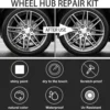 Car Rim Care Wheel Restoration Repair Kit Universal Alloy Wheel Rim Scratch Repair Kit For Car Scratch Fix Quick - Image 4
