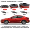 Car Fender Flares Wheel Arch Guard Trim Moulding Strip Eyebrow Lip Anti Scratch Mudflaps Universal Rubber Seal Protector Styling - Image 2