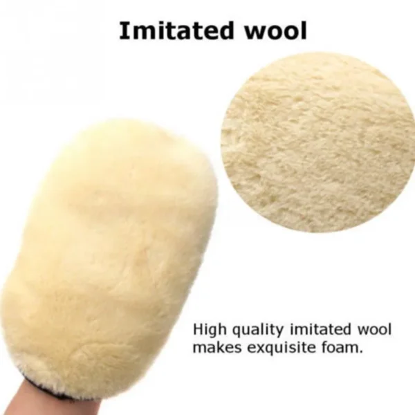 1/2pcs Soft Microfiber Wool Car Washing Glove Motorcycle Washer Cleaning Care Car Glass Brush Paint Waxing Polishing Tools - Image 5