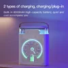 Portable Air Conditioner Fan Mini Evaporative Air Cooler With Colors LED Light Modes For Desk Nightstand Coffee Table - Image 3