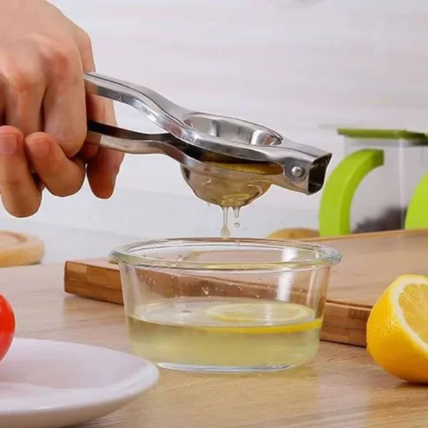 Stainless Steel Lemon Squeezer Manual Fruit Juicers Citrus Press Lime Clip Kitchen Fruit Lemon Grate Food Processors Bar