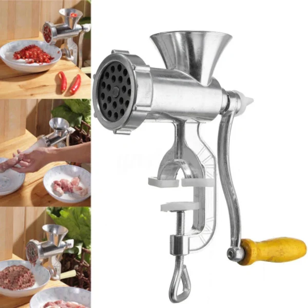 Manual Meat Chopper Meat Grinder Making Gadgets Mincer Pasta Sausage Noodle Manual Meat Mincer Food Processor Accessoeries - Image 3