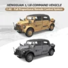 Hengguan Command Vehicle RC 1/18 2.4GHG4-51 Steyr 1500A Military Model Vehicle Full Scale Remote Control Adult/Children Toy Gift - Image 5