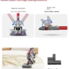 110V220V wireless handheld vacuum cleaner Powerful suction 150W dual motor LED lighting small household appliance cleaner - Image 6