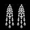 Famous Brand 4pcs Bridal Zirconia Full Jewelry Sets For Women Party, Dubai Nigeria CZ Crystal Wedding Jewelry Sets - Image 4