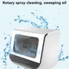 New Automatic Dishwasher Household Dishwasher Multi-Function Flume Embedded Desktop Dishwasher Dish Washer Machine With Drying - Image 8