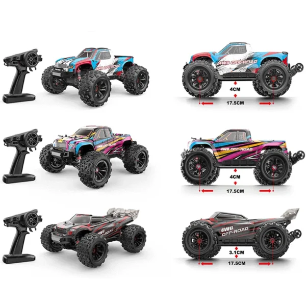 MJX Hyper Go 16208/16209/16210 Rc Car Brushless High-Speed 4WD Remote Control Off-Road Truck Big Wheel Truck Rc Cars for Adults - Image 5