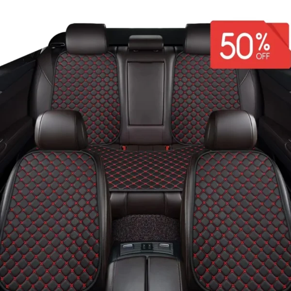 PU Leather Car Seat Covers for NISSAN Qashqai Juke X-Trail Armada Altima Cube Dualis Tiida Bluebird Rogue Sport Car Accessories - Image 4