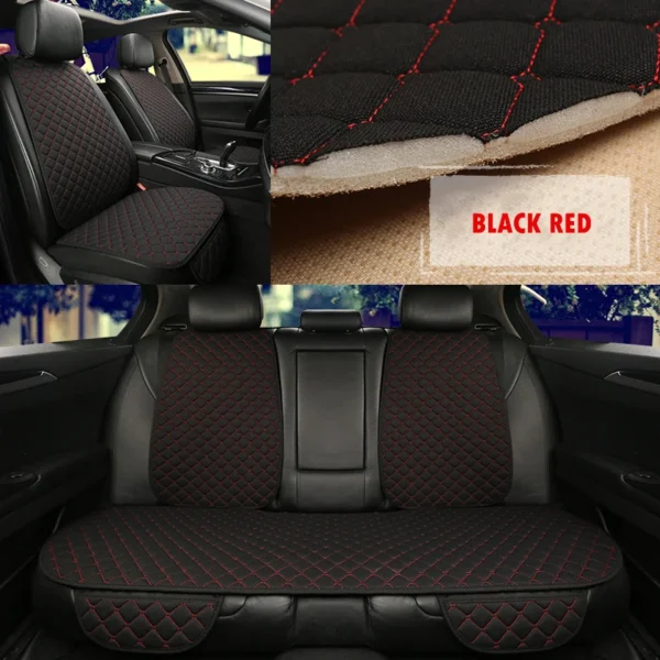 Universal Flax Car Seat Cushion Automobiles Accessories Auto Styling Fits 99% Of Cars - Image 3