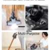 110V220V wireless handheld vacuum cleaner Powerful suction 150W dual motor LED lighting small household appliance cleaner - Image 4