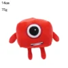 14-30cm Cartoon number Plush Doll Toy Educational Stuffed Movie TV number Toys Kids Gift early childhood education doll - Image 2