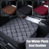 Universal Winter Warm Car Seat Cover Anti-slip Front Protector Seat Seat Soft Cushion Breathable Auto Pad Chair Covers Car C7W7