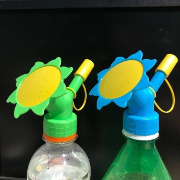 Home Garden Flower Plant Water Sprinkler For Flower Waterers Bottle Watering Cans Sprinkler 2 In 1 Plastic Sprinkler Nozzle - Image 4