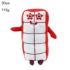 14-30cm Cartoon number Plush Doll Toy Educational Stuffed Movie TV number Toys Kids Gift early childhood education doll - Image 3