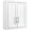 Crosley Furniture Savannah Wall Cabinet, White