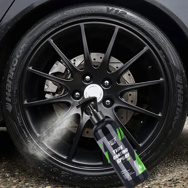 HGKJ S22 Black Car Tire Blackening Ceramic Coating Spray Liquid Refurbishing Agent Auto Washing Accessories Spraying Wax Clean - Image 5