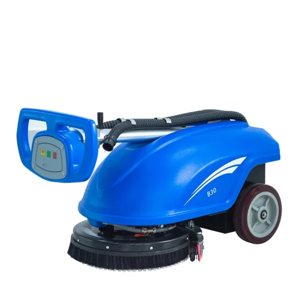 Hand-Push Type Floor Scrubber Small Scrubbing And Waxing Machine Floor Cleaning Machine Industrial And Commercial Auto Scrubber - Image 2