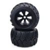 4PCS 1/8 Wheels Tires 170mm 165mm Tyre Weel 17mm Hex Hub Rubber Sponge for 1/8 RC Car Monster Truck Buggy ARRMA Traxxas - Image 4