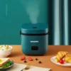 Mini Rice Cooker Automatic Household Kitchen Electric Cooking machine 1-2 People Food Warmer Steamer 1.2L Small Rice Cooker - Image 2