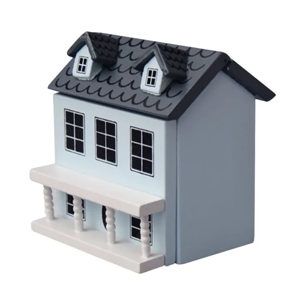 Toy Villa Small House Dollhouses Miniature Ornament Statue Micro Villas Plant Decorations