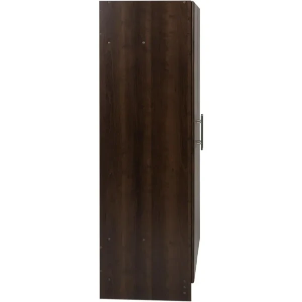 Wardrobe Closet, Linen Cabinet, Wardrobe Cabinet with Hanging Rail and Shelves, 32" Storage Cabinet Closet - Image 4