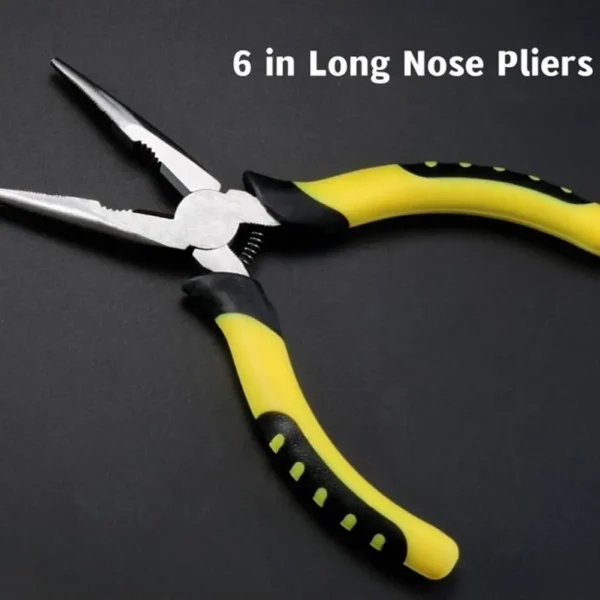 Universal Wire Cutter Diagonal Pliers Crimping Pliers Needle Nose Pliers Multifunctional Hardware Hand Tools - Image 3