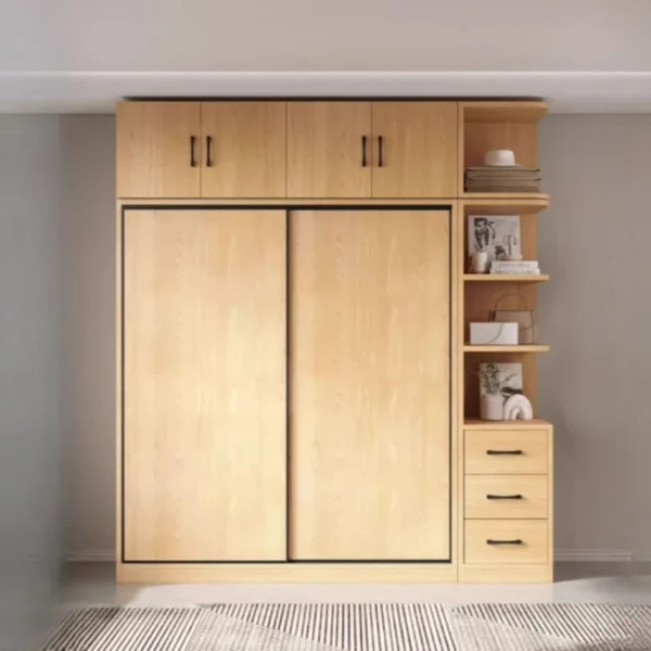 Organizer Shelve Wardrobes Multilayer Doors Open Closets Living Room Wardrobe Shelf Drawers Armario Para Dormitorio Furniture - Image 3