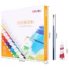 Deli Watercolor Pigment Student Art Painting Graffiti 12/18/24 Color Acrylic Pigment Office Learning Supplies With Brush Palette - Image 3