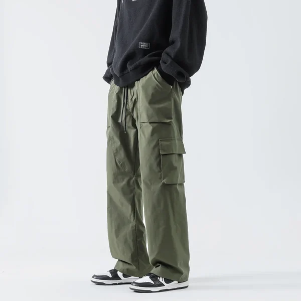 Streetwear Hip Hop Joggers Cargo Pants Men Multi-Pocket Elastic Waist Harem Trousers Male Harajuku Casual Woman Sweatpants - Image 2