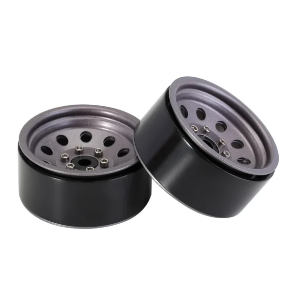 Metal 1.9" Beadlock Wheel Rims 3 Style for 1:10 RC Crawler Car Axial SCX10 90046 TRX4 Redcat GEN8 - Image 3