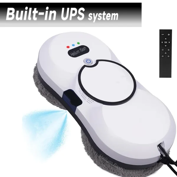 UPS System Robot Window Cleaner Vacuum Smart Home Appliance Auto Clean Glass Windows Washer Window Washing Electric Floor Mops