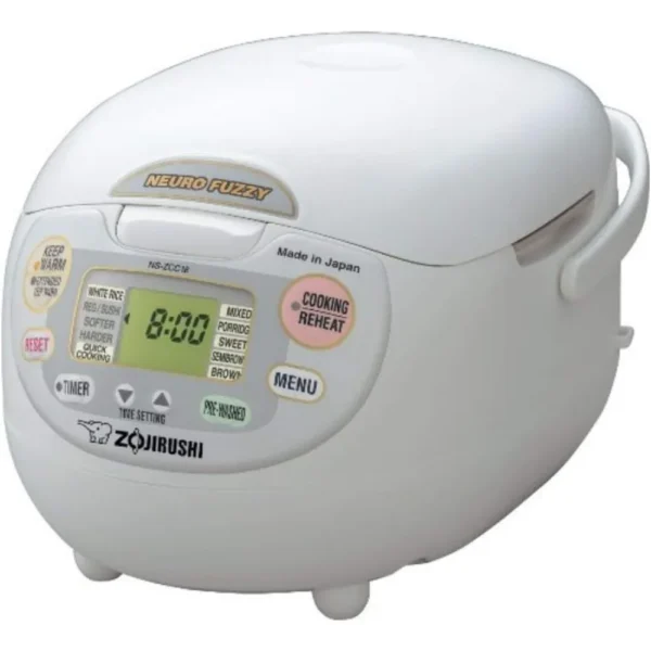 -ZCC10 5-1/2-Cup Neuro Fuzzy Rice Cooker and Warmer, Prem - Image 5