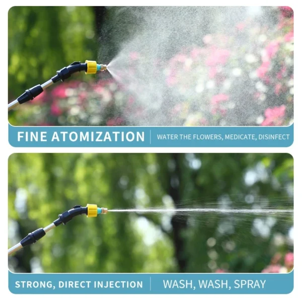 Electric Plant Sprayer Watering Spray Wand Rechargeable Battery Garden Sprayer Plant Mister Sprayer Yard Lawn Weeds Plants - Image 5