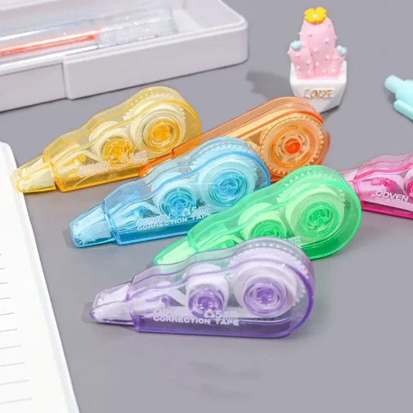 6pcs/Set Cute Kawaii Macaron Correction Tape Altered Tools School Office Corrector Stationery Gifts Kids Sweet Novelty Supplies