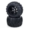 4PCS 1/8 Wheels Tires 170mm 165mm Tyre Weel 17mm Hex Hub Rubber Sponge for 1/8 RC Car Monster Truck Buggy ARRMA Traxxas - Image 5