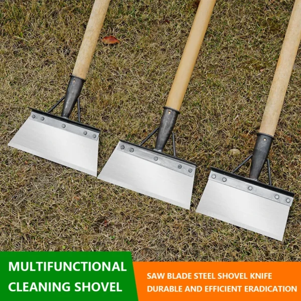 30cm Metal Weed Cleaning Shovel Stainless Steel Cleaning Shovel for Moss Multifunctional Outdoor Garden Shovel Farm Weeding Tool - Image 5