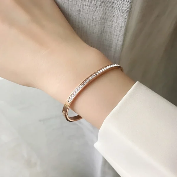 CENLEAR 925 Sterling Silver New Minimalist Starry Bracelet with 18K Gold Plating for Women. Instagram Style Non Fading Bracelet - Image 5