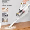Deerma DX888 Vacuum cleaner Household appliances Small large suction high power handheld multi-purpose vacuum cleaner - Image 3