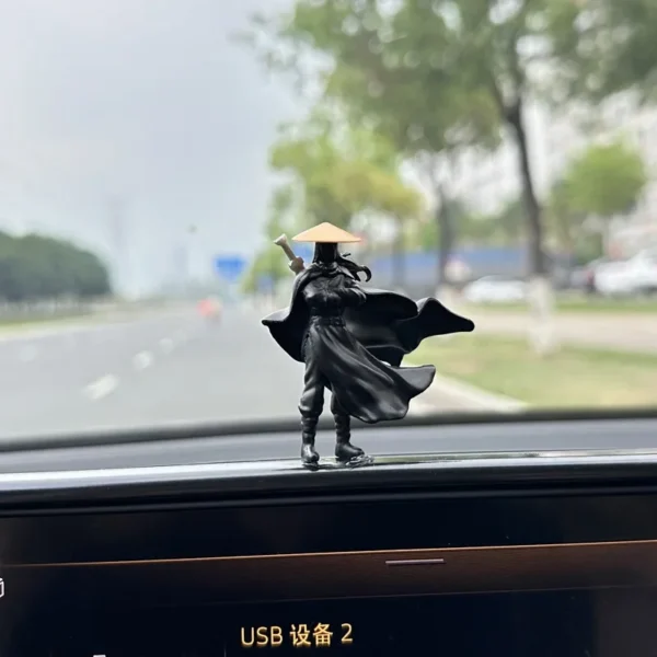 NEW Car Interior Accessories Doll Jianghu Knight Computer Screen Desktop Ornaments Antiquity Knight Center Console Car Swordsman - Image 4