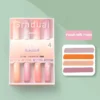 4 PCS Highlighters Colored Pens Drawing Paint Colored Markers Colors Kawaii Cute School School Office Art Supplies Stationery - Image 5