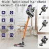 Wireless Handheld Vacuum Cleaner 15KPa150W Powerful Dual Motor Electric Vacuum Cleaner for Household and Automotive Mite Removal