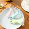 Nordic PP Handle Stainless Steel Peeling Knife Household Potato and Vegetable Peeler Kitchen Kitchenware - Image 3