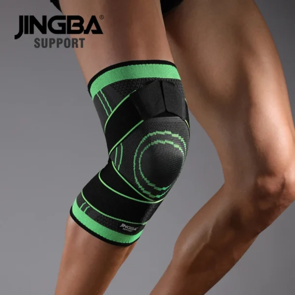 JINGBA SUPPORT 2020 Hot Outdoor Sports Knee Protector Volleyball Basketball Knee Pads Knee Brace Support Protector Safety Bandag - Image 3