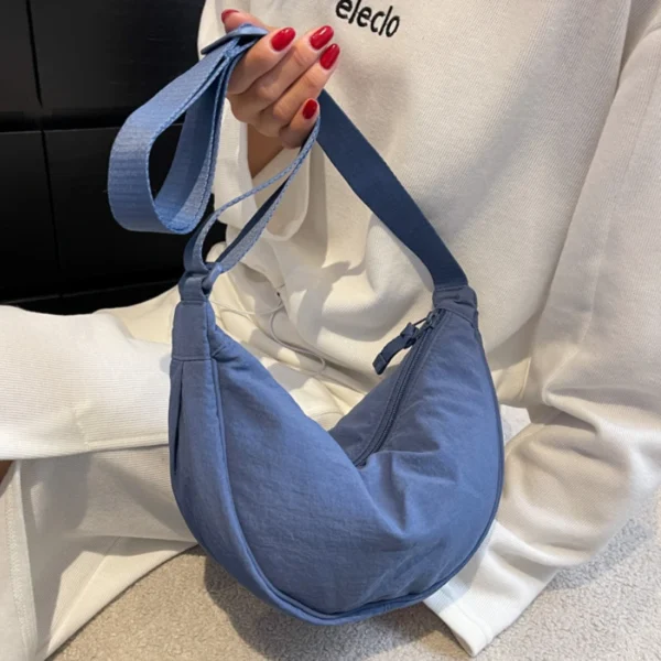 Casual Nylon Hobos Crossbody Bag for Women Designer Shoulder Bags Large Capacity Tote Lady Travel Shopper Bag Female Purses 2024 - Image 4