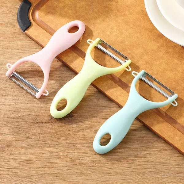 Nordic PP Handle Stainless Steel Peeling Knife Household Potato and Vegetable Peeler Kitchen Kitchenware