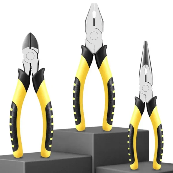 Universal Wire Cutter Diagonal Pliers Crimping Pliers Needle Nose Pliers Multifunctional Hardware Hand Tools