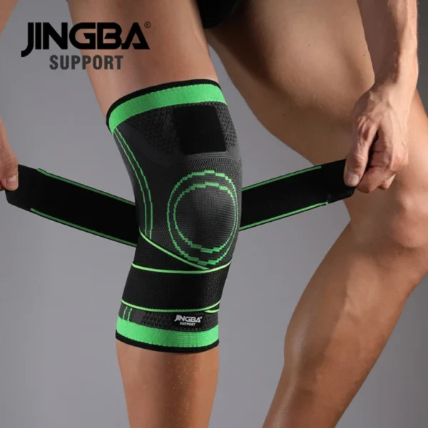 JINGBA SUPPORT 2020 Hot Outdoor Sports Knee Protector Volleyball Basketball Knee Pads Knee Brace Support Protector Safety Bandag