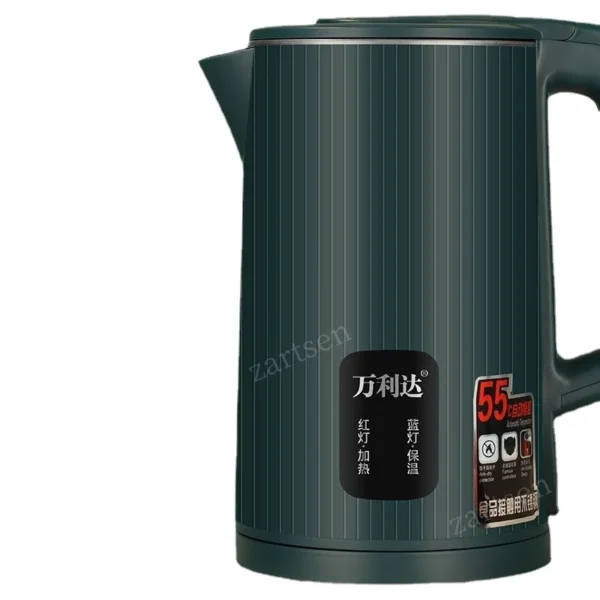 3L 1500W 220V Electric Kettle 304 Stainless Steel Inner Water Boiling Kettle Pot Fast Heating Home Appliance - Image 6